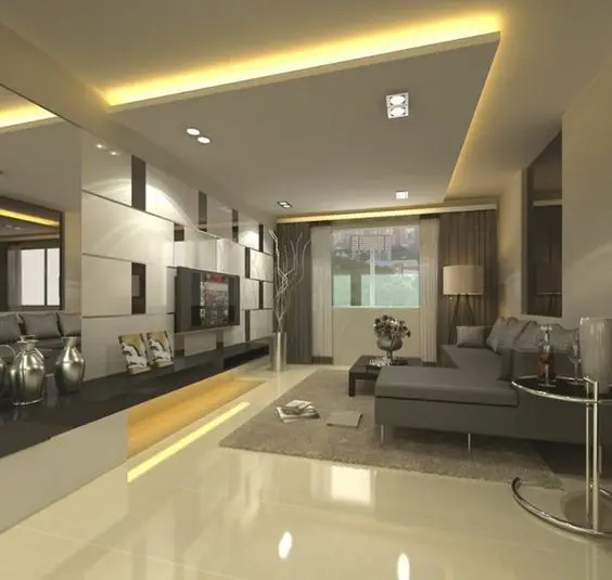 strategic ceiling lighting