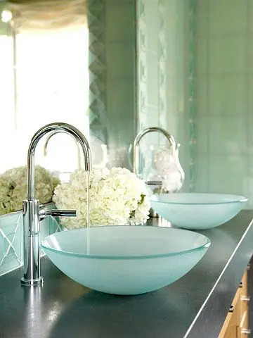 glass sink bowls