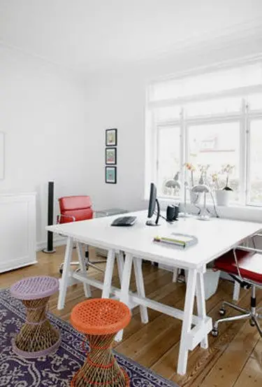 farmhouse home office design