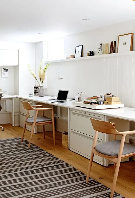 modern Nordic home office style