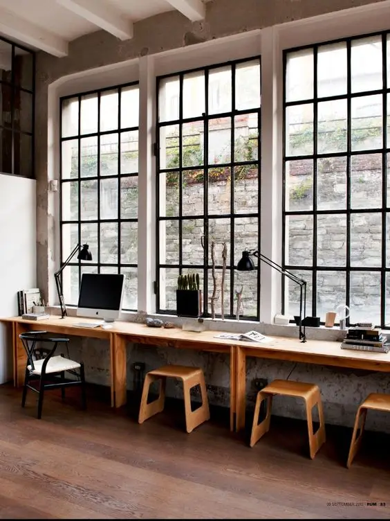 modern tech start up office