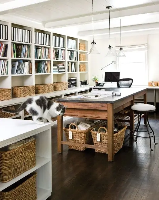 family creative and office room