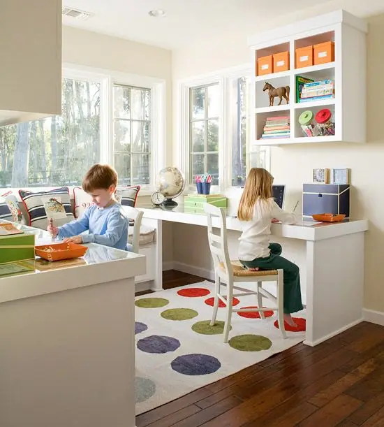 modern child friendly home office