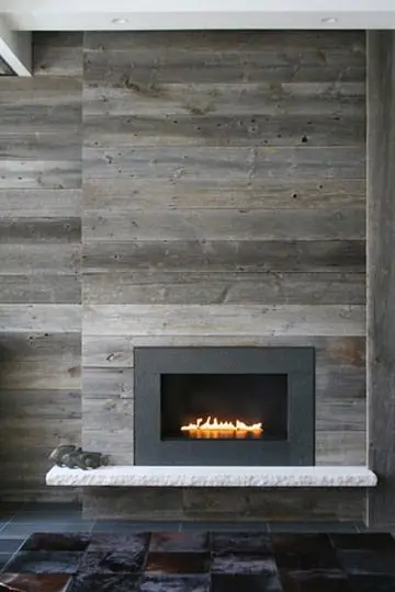 weathered wood wall panels