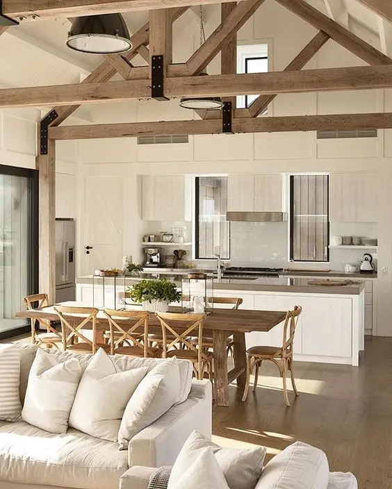 modern farmhouse kitchen