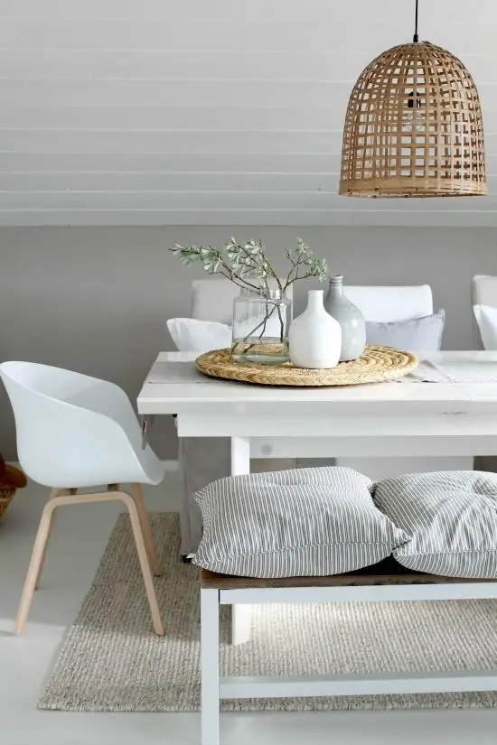 Scandinavian modern dining room