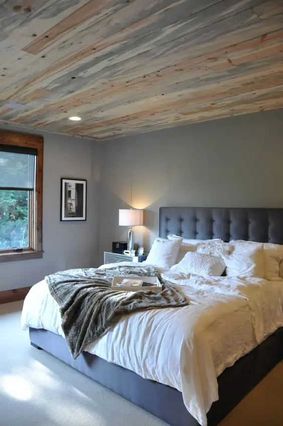 natural wood ceiling