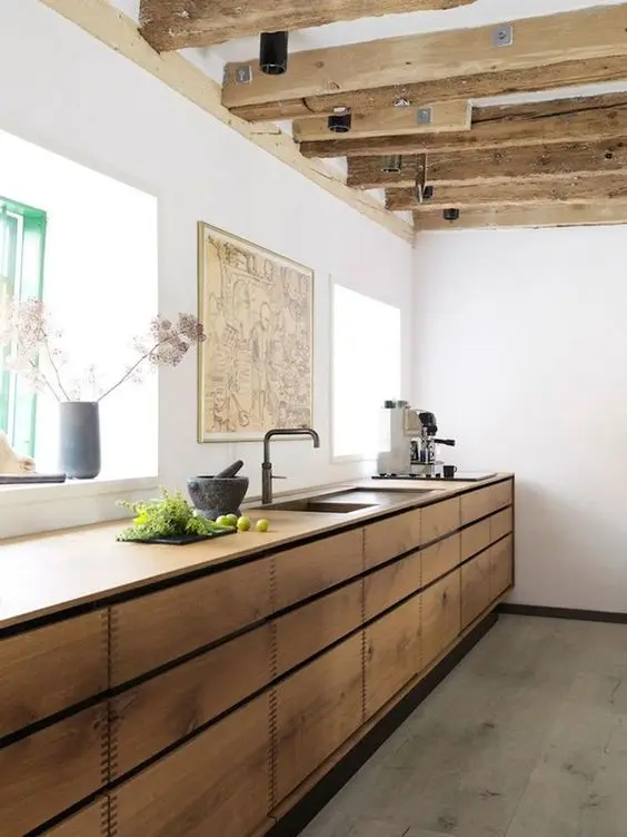 rustic farmhouse kitchen design