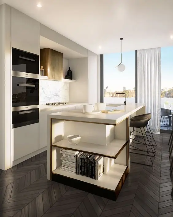 elegant and modern kitchen