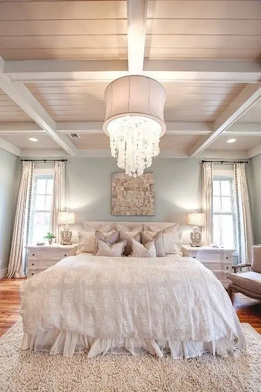 Comforting Neutrals master bedroom: The best master bedroom designs and ideas are centred on comfort. Crisp linens, plush