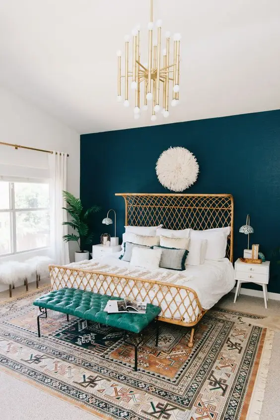 exotic opulent master bedroom