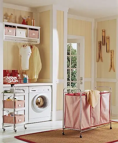 charming cottage style laundry room