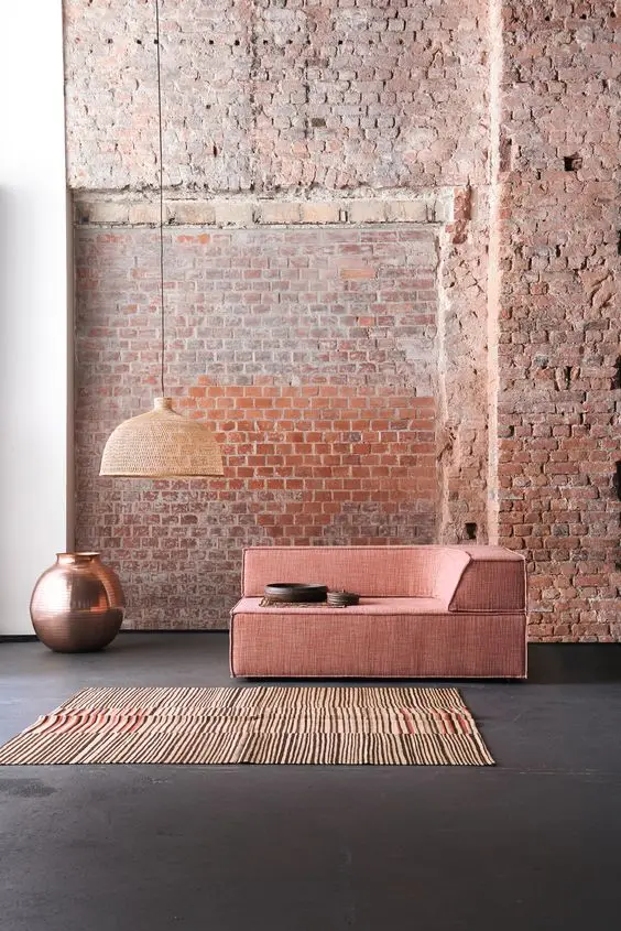 exposed brick wall
