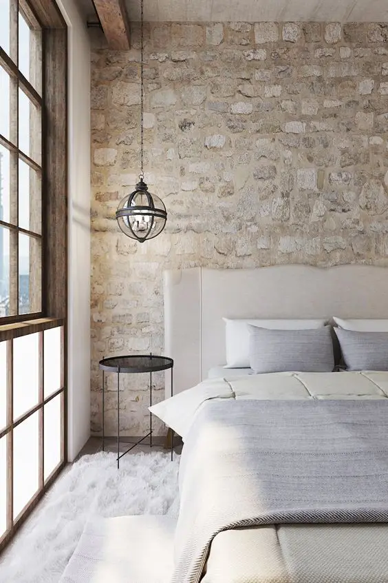 rustic bedroom