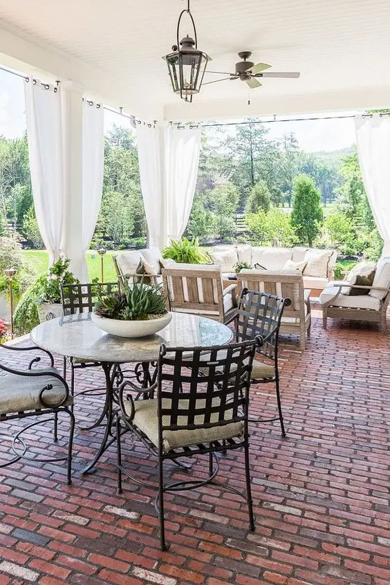 airy country verandah