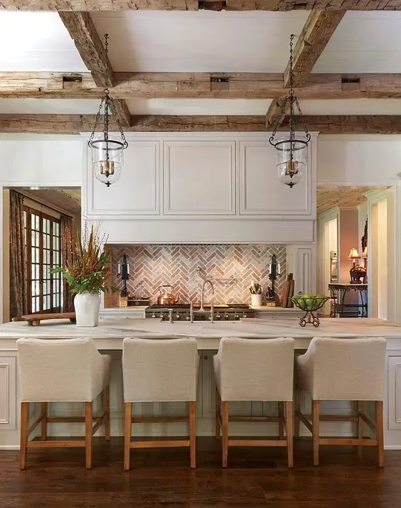 elegant rustic kitchen