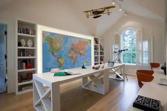 The Learner’s Loft study area: When you have a whiz kid in the house, you have to provide the motivation and the proper