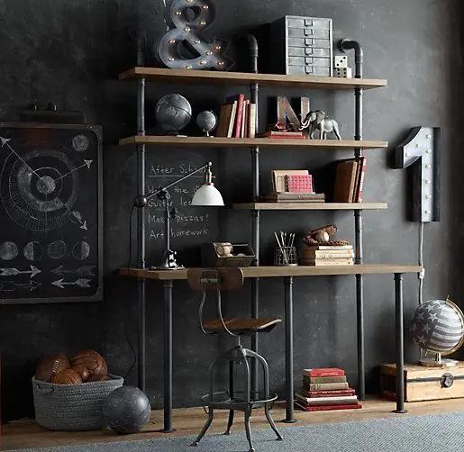 modern industrial study area