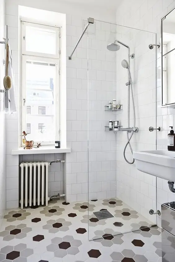 modern apartment bathroom