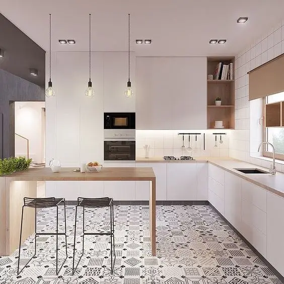 modern scandinavian kitchen