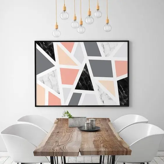 modern scandinavian dining room