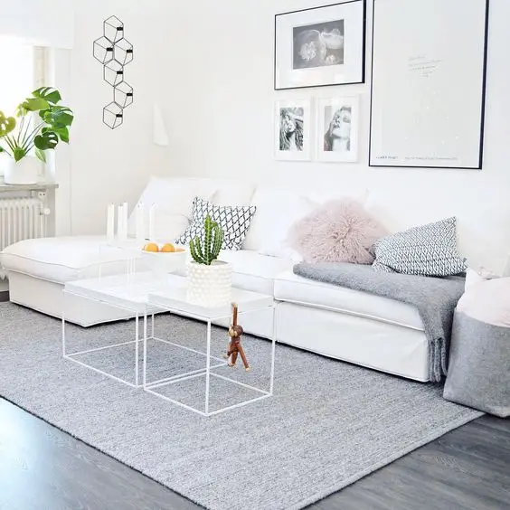 bright and light modern living room