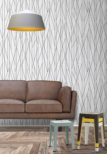 black and white wall pattern prints