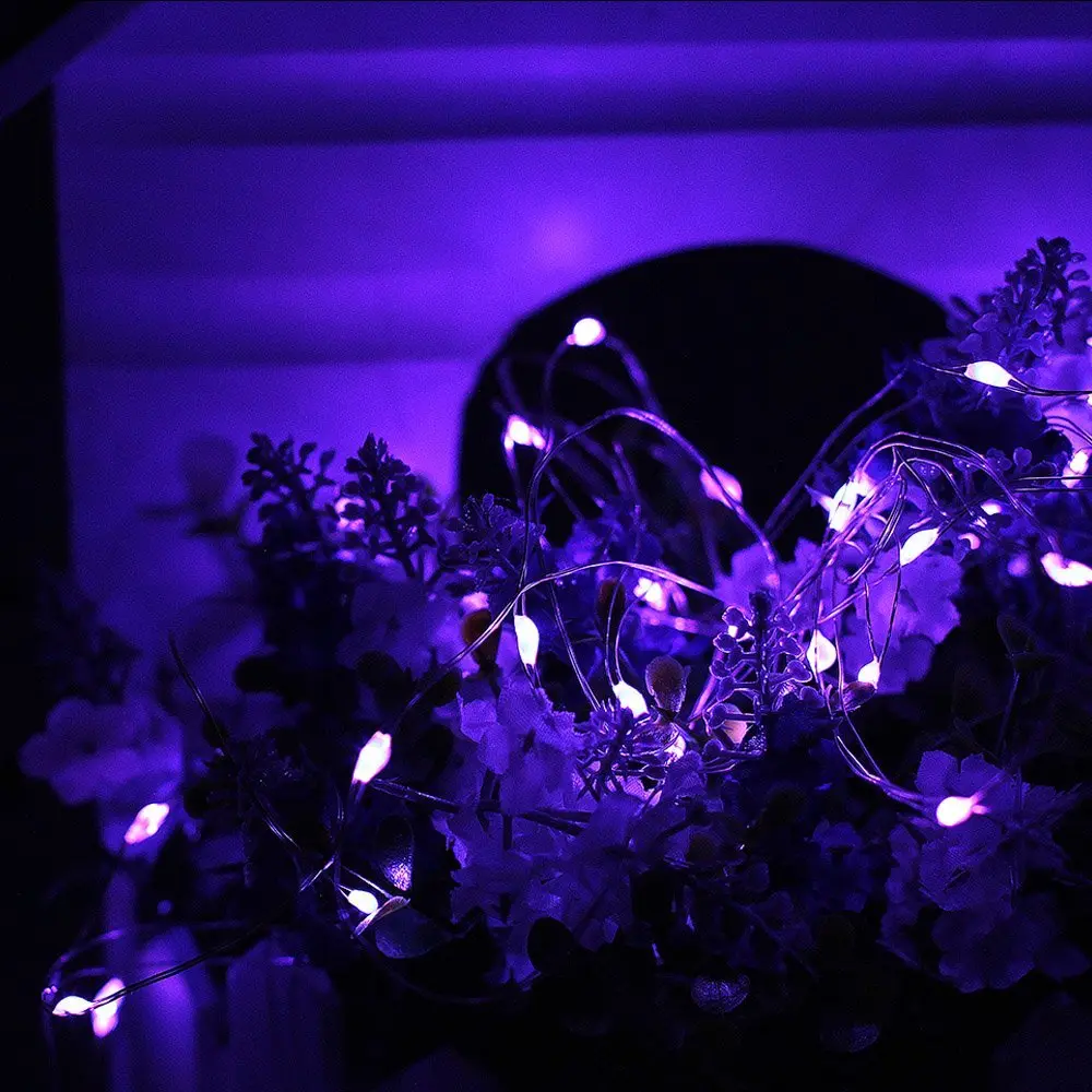 purple fairy outdoor lights