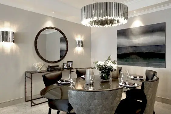 elegant modern dining room