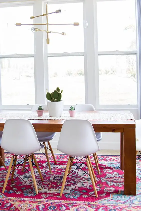 modern dining room