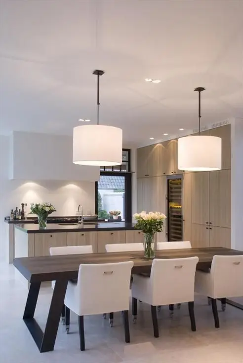 opulent contemporary dining room