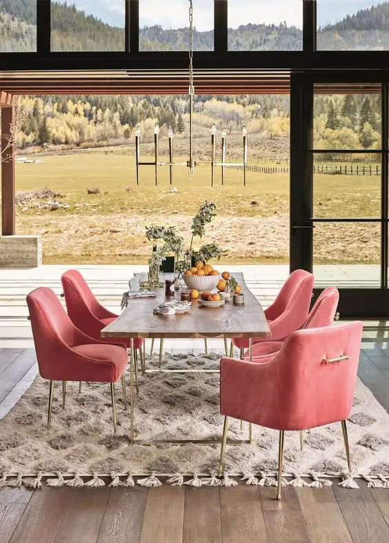 modern farmhouse dining room