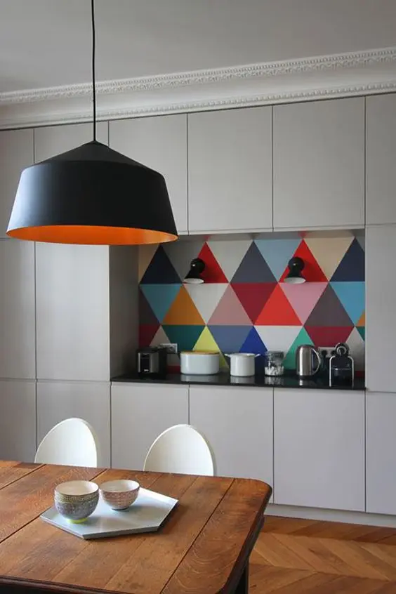 modern Scandinavian dining room