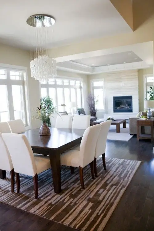 elegant modern dining room