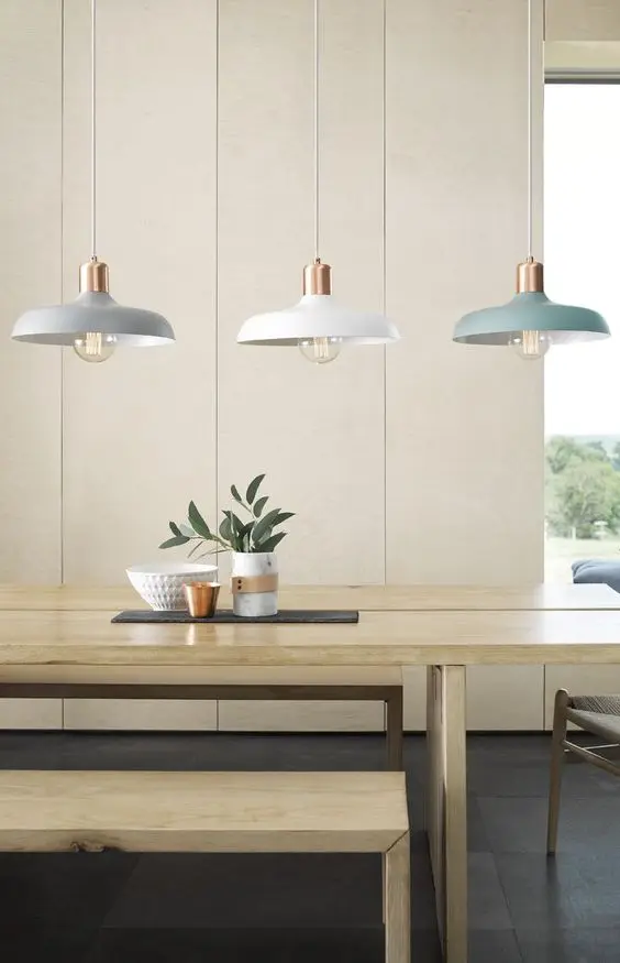 modern scandinavian dining room