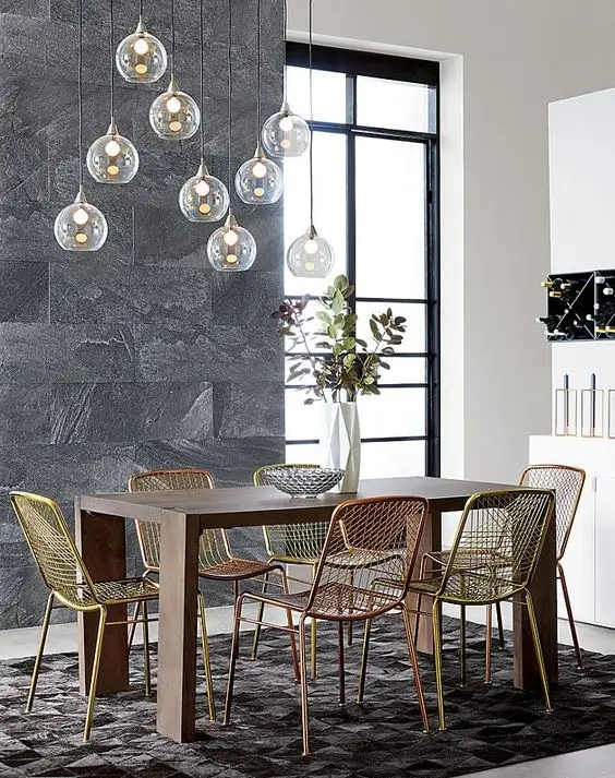 stylish dining room