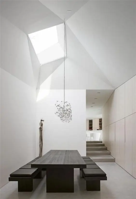 modern minimalist dining room