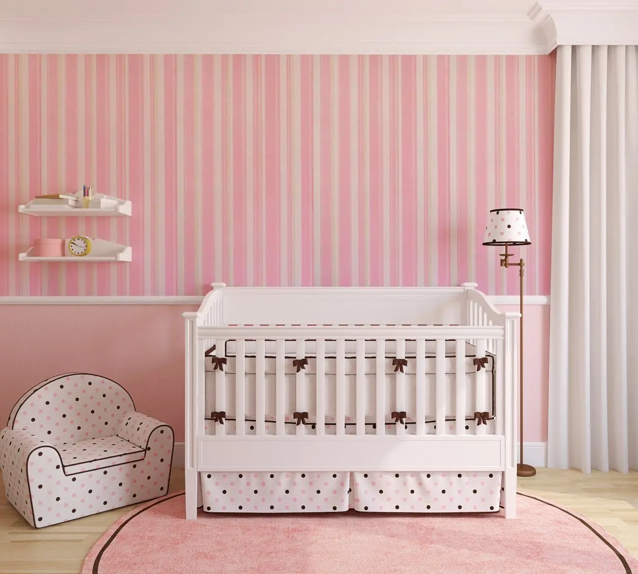 baby pink wallpaper for home