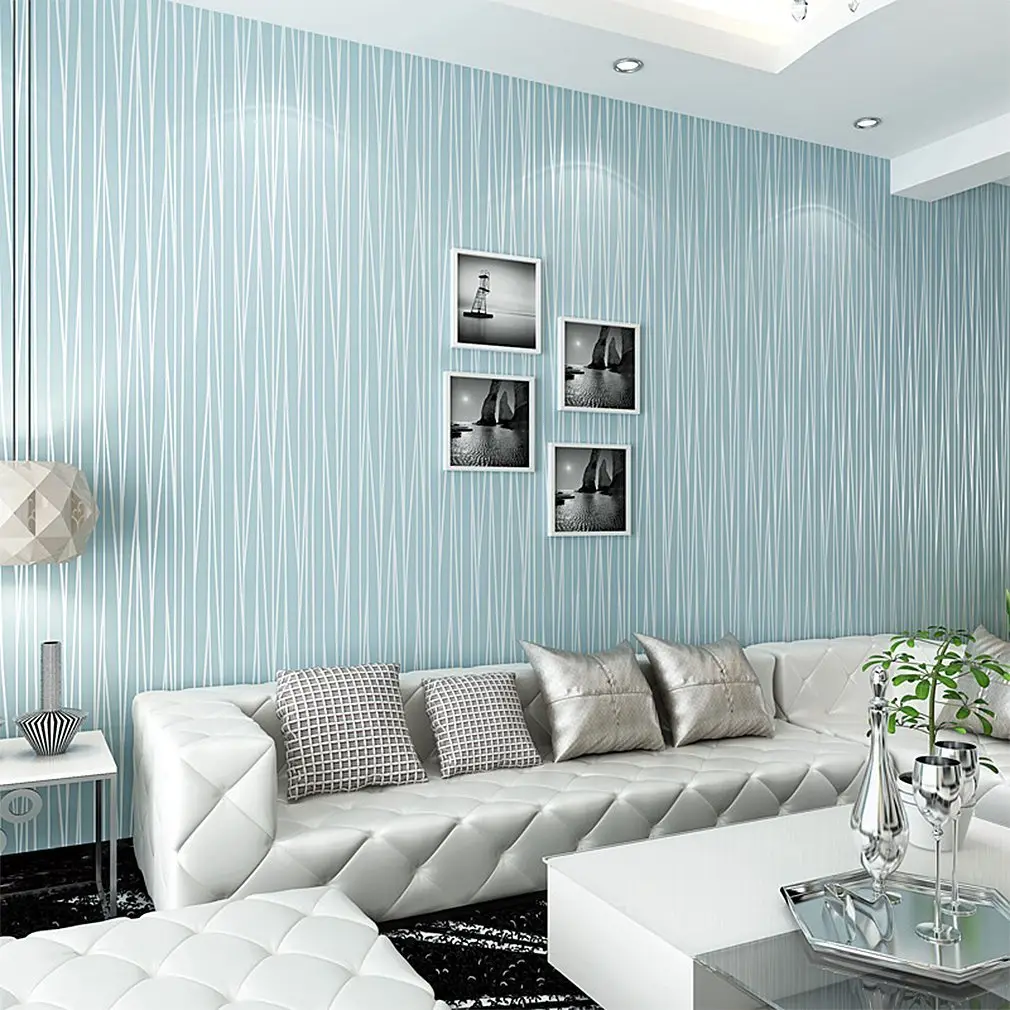 blue wallpaper design for home