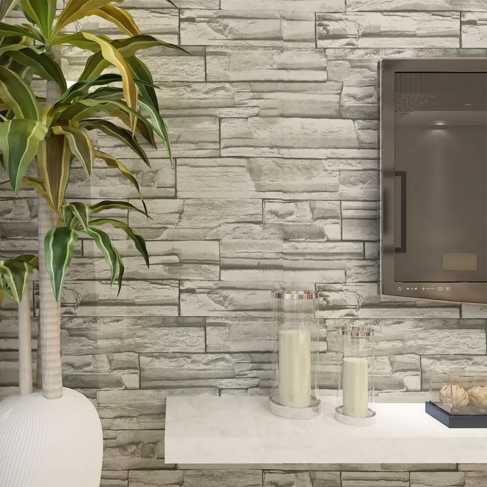 brick wallpaper for home