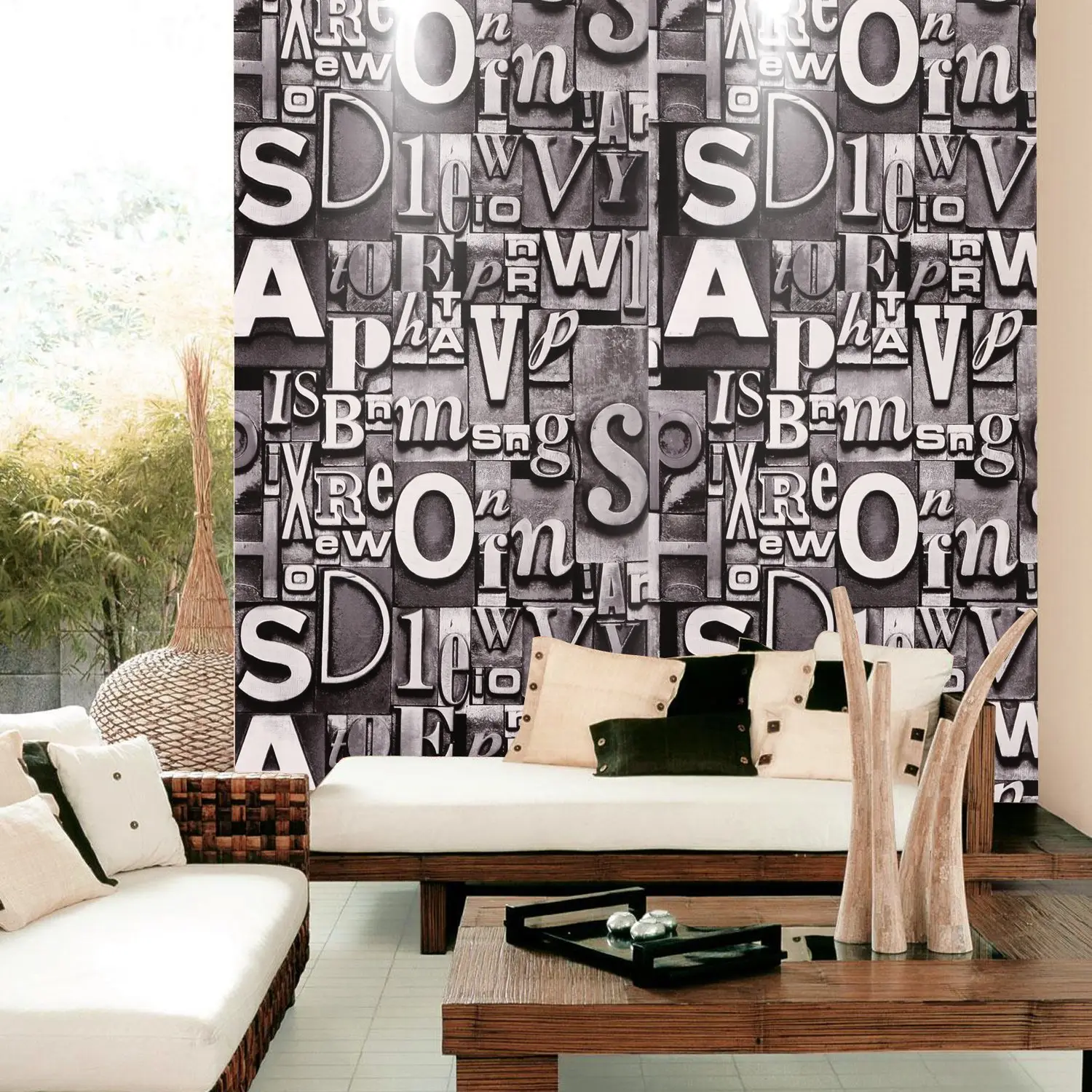 bold wallpaper design for home