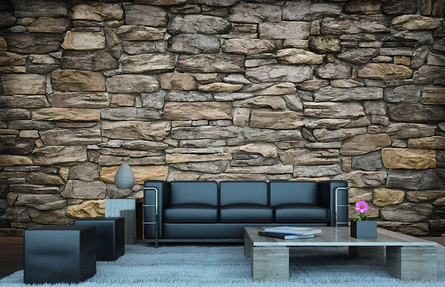 stone wallpaper design