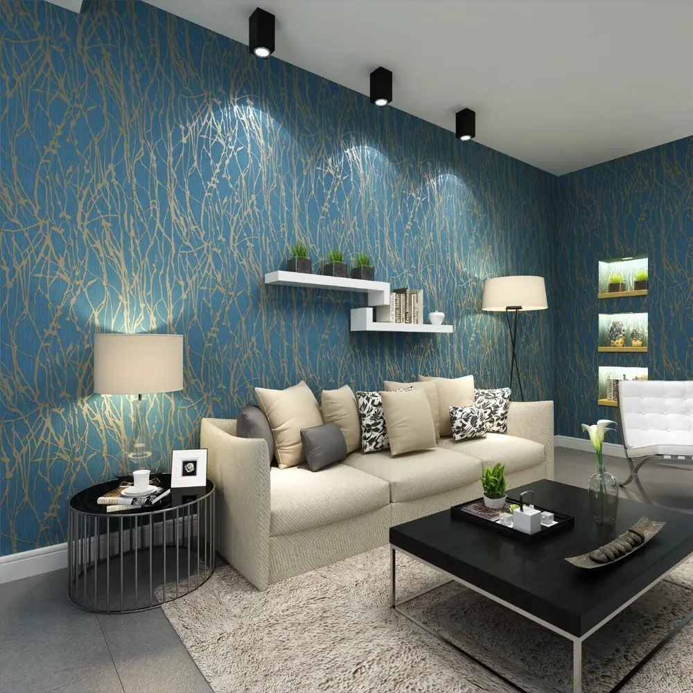 luxurious wallpaper design for home
