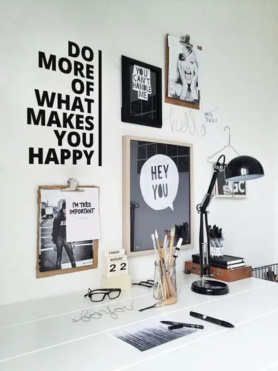 modern home office desk