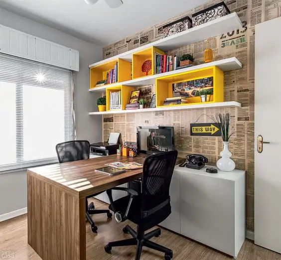 modern academic home office