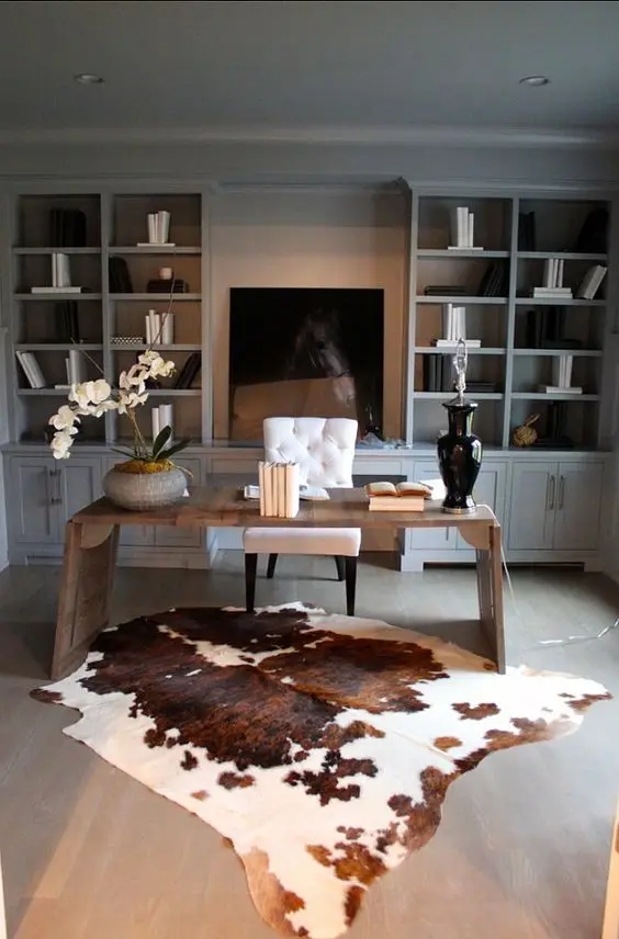 refined modern home office