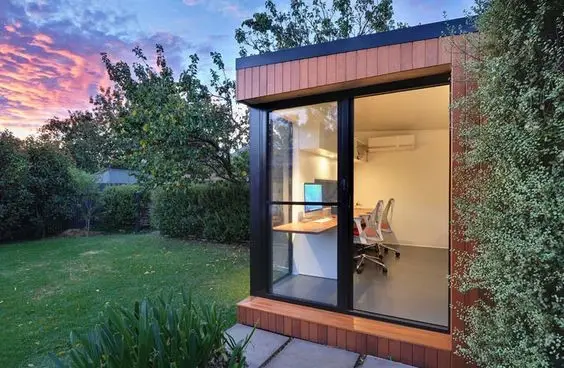 backyard office cabin