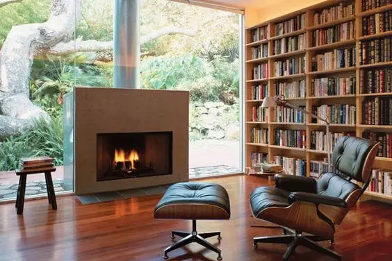home library and office combo