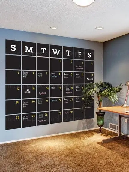 calendar wall home office