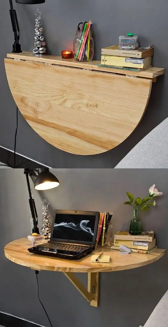 collapsible home office desk